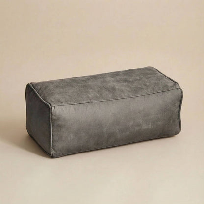 Pouf Repose-Pieds Rectangulaire Simili Cuir Personnalisable