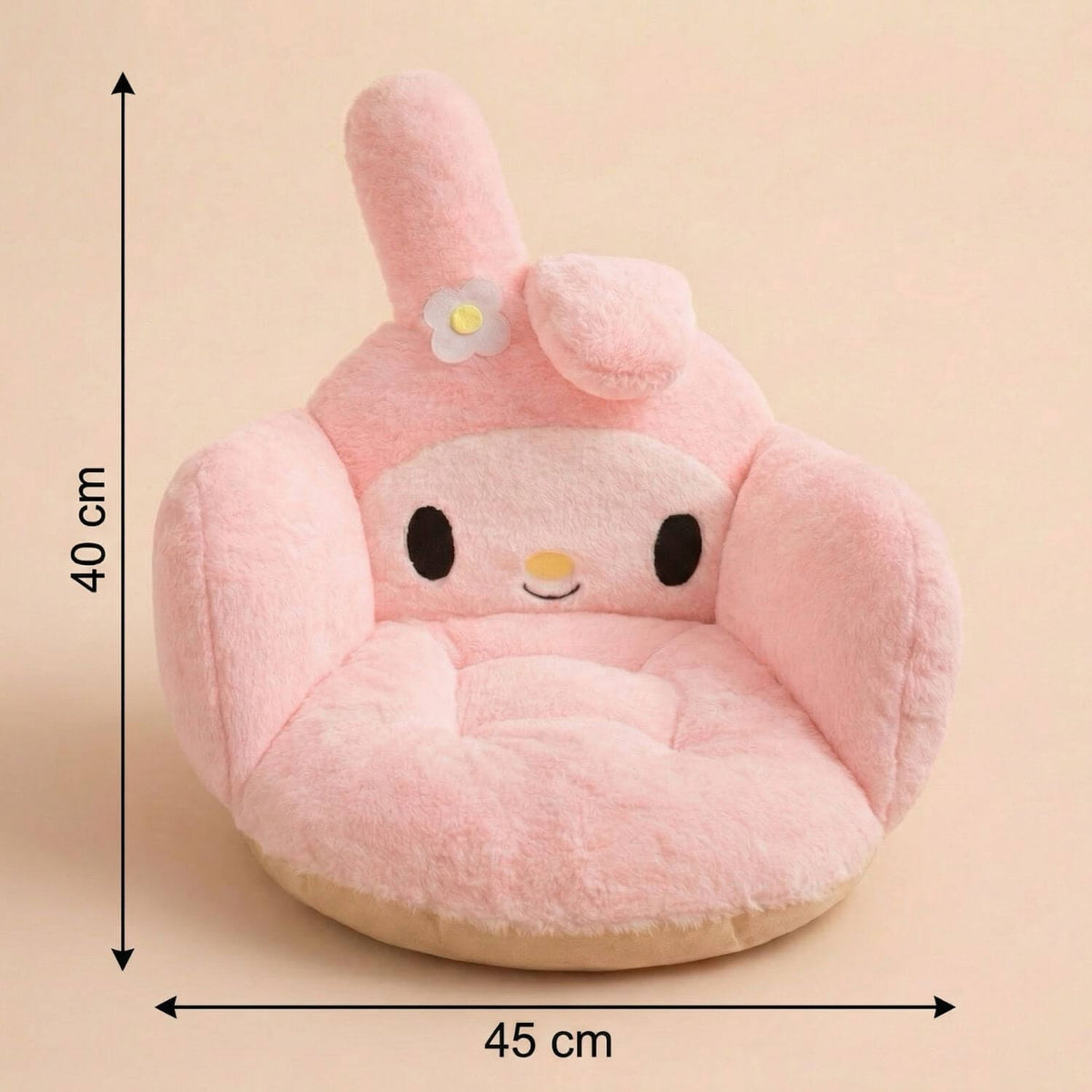Pouf Enfant Rose MINI Confortable