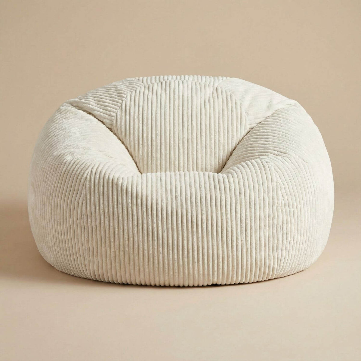 Pouf Côtelé Velours FLOW - Confort & Style