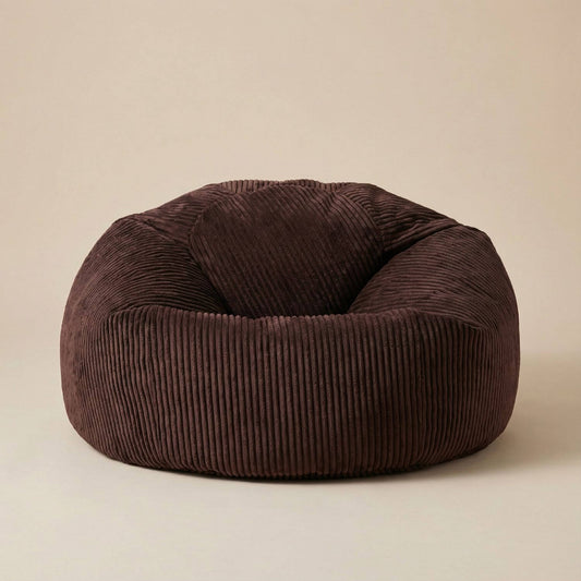 Pouf Côtelé Velours FLOW - Confort & Style