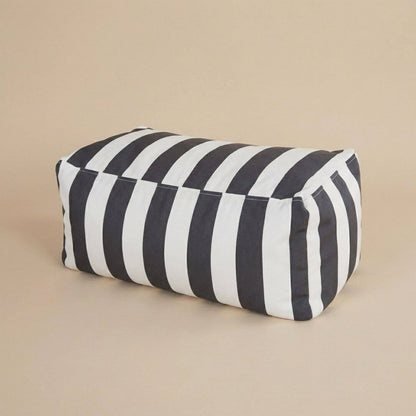 Pouf Extérieur Rectangulaire Solis - Housse Imperméable & Remplissage Inclus