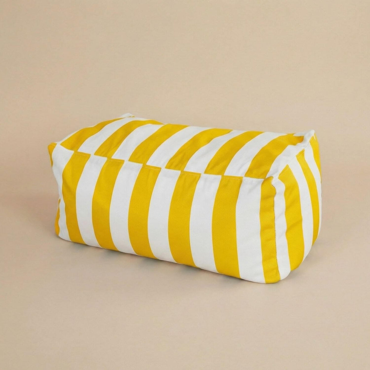 Pouf Extérieur Rectangulaire Solis - Housse Imperméable & Remplissage Inclus