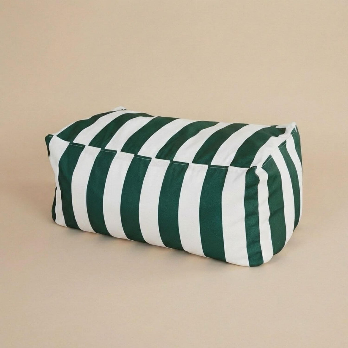 Pouf Extérieur Rectangulaire Solis - Housse Imperméable & Remplissage Inclus