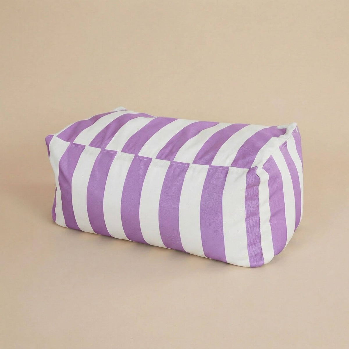 Pouf Extérieur Rectangulaire Solis - Housse Imperméable & Remplissage Inclus