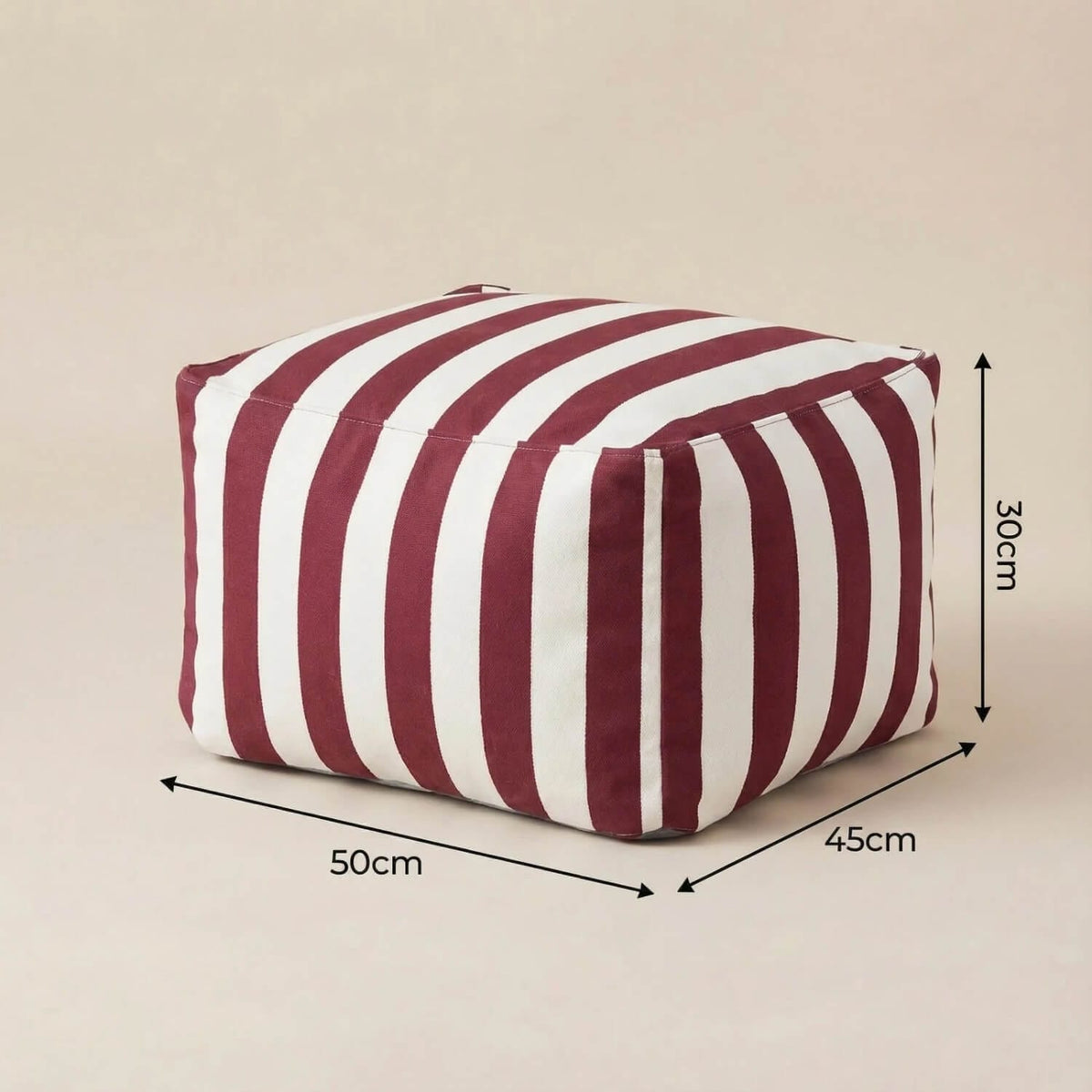 Pouf Carré Extérieur Confortable & Design